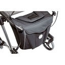 Sunrise Option Gemino 30 Rollator Tasche Alcantara/ Schwarz