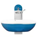 Erlen Wanne Fantasy ST reinweiß/reinweiß (RAL 9010/9010) 