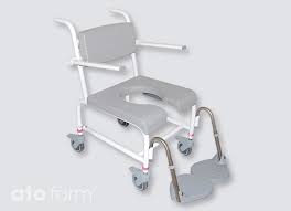 Wartung/ Nacht- / Duschstuhl auf Rollen