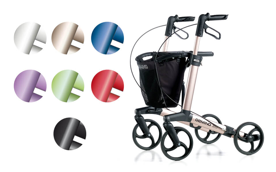 Sunrise Gemino 30 Rollator mit Farbauswahl