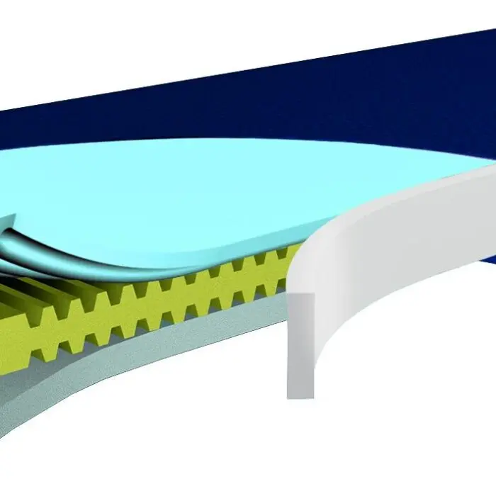 Funke Matratze Hyper Foam 2 clinic GREENLINE