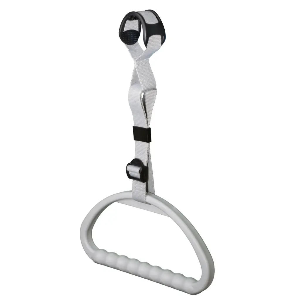 Universal Aufrichtgriff gross, Farbe: Grau, mit Gurtband 30mm, Griff-Masse: 305x155mm 