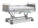 Malsch Klinik/ Spitalbett Impulse XL KL 300 kg Schwerlast Bett mit Metallgitter Liegefläche
