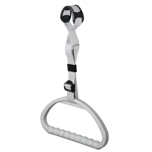 [BE00062] Universal Aufrichtgriff gross, Farbe: Grau, mit Gurtband 30mm, Griff-Masse: 305x155mm 