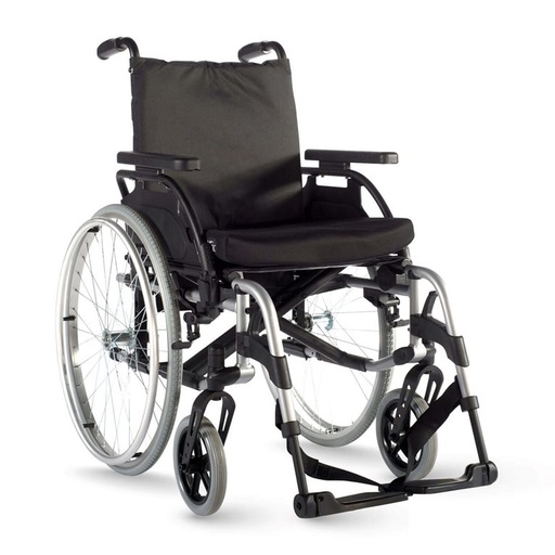 [NRS0001] Sunrise Rollstuhl Breezy Basix mit Option 
 Trommelbremse für Begleitperson